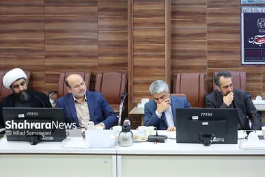 گزارش تصویری | دیدار محمدرضا قلندر شریف ،شهردار مشهد با حجت الاسلام زرندی رئیس کل دادگستری استان خراسان رضوی