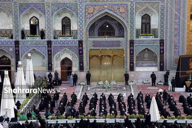 گزارش تصویری| آیین اذن عزای محرم در حرم مطهر رضوی (پنجشنبه ۵ تیر ۱۴۰۴)