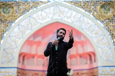 اجتماع مردمی «وعده صادق» در حرم مطهر رضوی
