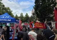 برپایی تجمع ضد استکباری و گرامیداشت رهبر شهید انقلاب اسلامی در نروژ