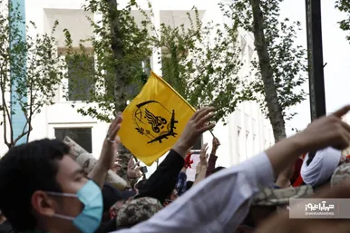 حضور پر تعداد مهاجران افغانستانی در مراسم تشییع پیکر شهید حجت‌الاسلام اصلانی