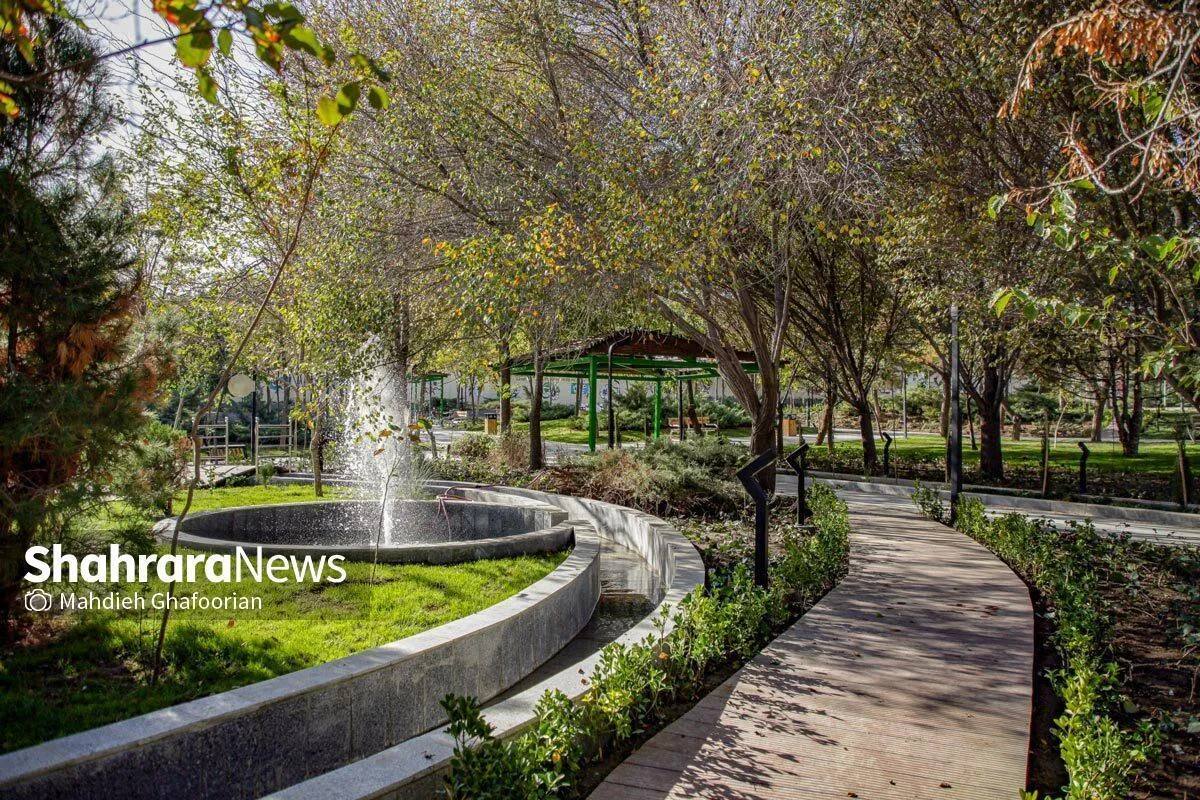 سایت‌ بانوان بوستان‌های رجا و امید در مشهد تجهیز می‌شود