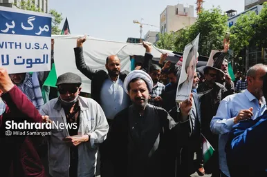 گزارش تصویری | راهپیمایی ضد صهیونیستی مردم مشهد
