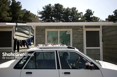 اسکان مسافران نوروزی در کمپ غدیر مشهد