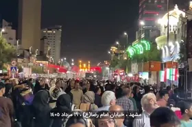ویدئو | حال و هوای خیابان امام رضا(ع) مشهد دو روز مانده به سالروز شهادت امام مهربانی&zwnj;ها