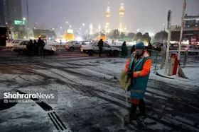 آماده&zwnj;باش برف و سرما در مشهد از ۴۸ ساعت فراتر رفت