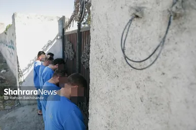 گزارش تصویری | بازسازی صحنه قتل در جاده شهرک صنعتی فردوسی مشهد