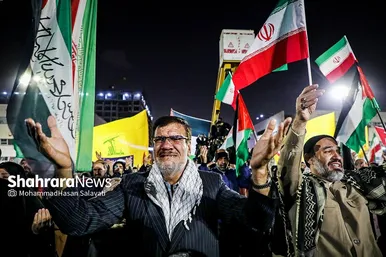اجتماع بزرگ حمایت از کودکان غزه در عرصه میدان شهدا مشهد