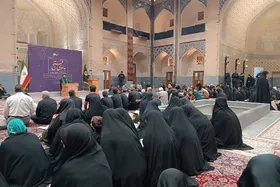 خانواده شهدای اقتدار ایران، مهمان امام رئوف (ع) | حرم مطهر رضوی، میزبان محفل قرآنی &laquo;به سوی فتح&raquo;