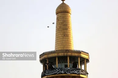 گزارش تصویری| آیین اذن عزای محرم در حرم مطهر رضوی (پنجشنبه ۵ تیر ۱۴۰۴)