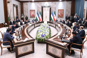 رئیسی: حجم تبادلات تجاری تهران و تاشکند می&zwnj;تواند ۳ تا ۴ برابر شود| میرضیایف: ایران و ازبکستان در آغاز یک راه بزرگ قرار دارند