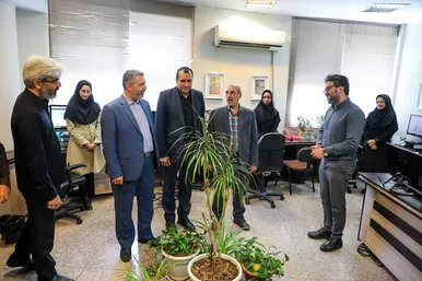 بازدید اعضای شورای اسلامی شهر مشهد از روزنامه شهرآرا