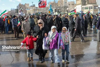 گزارش تصویری | راهپیمایی ۲۲ بهمن ۱۴۰۳ در مشهد