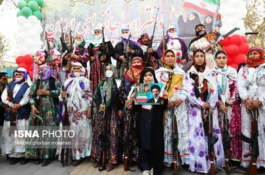 گزارش تصویری | اجتماع بزرگ دختران و بانوان جان فدا - اهر