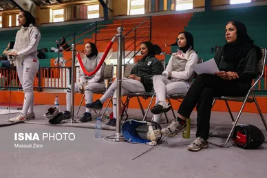 گزارش تصویری | لیگ برتر شمشیر بازی بانوان - یزد