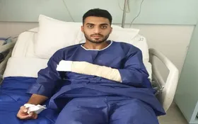 فلاحت:با دست شکسته دو کوارتر بازی کردم|دوران نقاهتم یک ماه طول می&zwnj;کشد