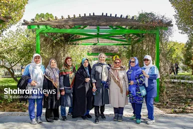 عکس | افتتاح بوستان بانوان شهربانوی کوهسنگی