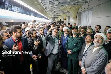 آغاز عملیات تست نهایی مسیر و ایستگاه‌های فاز یک خط سه مترو مشهد