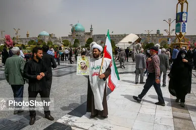 تشییع پیکر شهید حجت الاسلام دارایی در مشهد