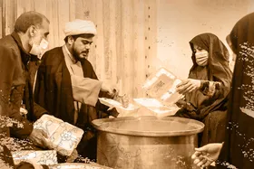 چله مقاومت | سفره نذری به یاد حاج قاسم سلیمانی