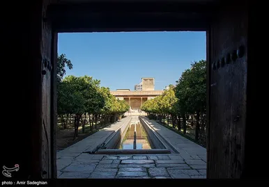 عکس‌هایی از ارگ کریم خان زند در شیراز