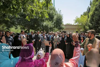 گزارش تصویری | آیین بهره‌برداری از بوستان بانوان «نصرت» مشهد (۲ تیر ۱۴۰۴)