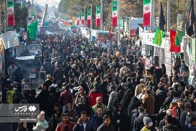 مزار شهید سلیمانی در سومین سالگرد شهادت