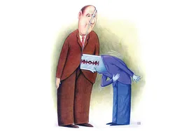 کارتون | تیغ درنده تملق!