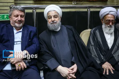 گزارش تصویری | مراسم ختم «احمد ناطق نوری»