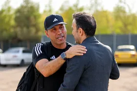 تارتار برای نخستین بار در تمرین پرسپولیس حاضر شد + عکس