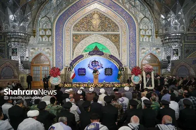 گزارش تصویری | آیین گرامیداشت شهدای خدمت در حرم امام‌رضا(ع) (۱۸ اردیبهشت ۱۴۰۴)