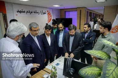 بازدید استاندار خراسان رضوی از موسسه فرهنگی شهرآرا