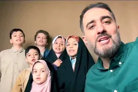ویدئو | پویانفر &laquo;ما مسلح به الله اکبریم&raquo; را با مردم خواند