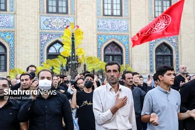 اجتماع عاشورائیان در حرم مطهر رضوی