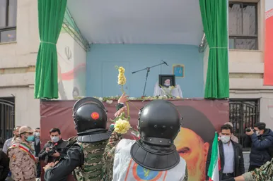 مراسم آغاز جشن های دهه فجر انقلاب اسلامی