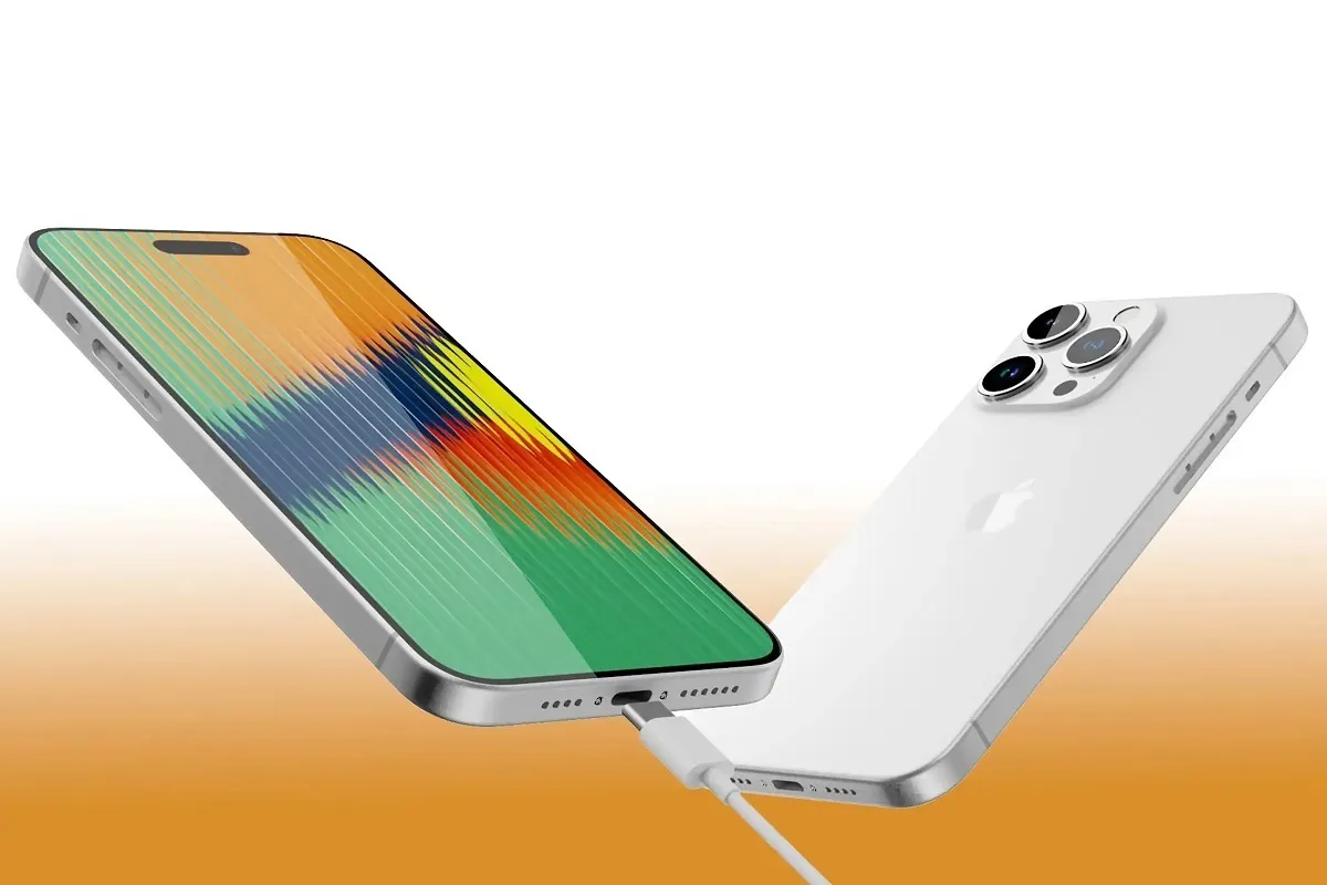 تصاویری از کانکتور‌های USB-C سری آیفون ۱۵ لو رفت + عکس