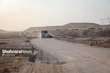 گزارش تصویری | آخرین وضعیت پل رودخانۀ شور در محور بندرعباس پس از حمله امریکا