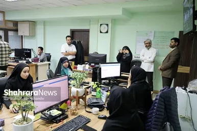بازدید عضو شورای اسلامی شهر مشهد از موسسه فرهنگی شهرآرا