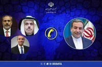 عراقچی با وزرای خارجه عربستان، مصر و ترکیه گفت‌و‌گو کرد (۱۳ بهمن ۱۴۰۴)