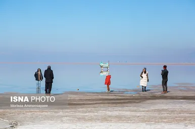 گزارش تصویری | بازگشت خشکی به دریاچه ارومیه