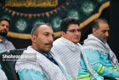 گزارش تصویری | آیین بدرقه کاروان خدام‌الحسین(ع) شهرداری مشهد در دفتر آیت‌الله سیداحمد علم‌الهدی