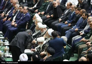 عکس‌هایی از مراسم تحلیف رئیس جمهور