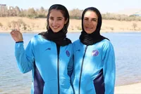 کسب مدال طلای قهرمانی آسیا توسط تیم رویینگ دونفره زنان ایران
