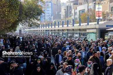 تشییع پیکر حجت الاسلام سید جعفر طباطبایی در مشهد