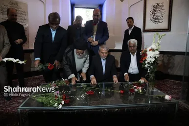 سفر وزیر میراث فرهنگی و گردشگری با قطار گردشگری به نیشابور به مناسبت بزرگداشت عطار