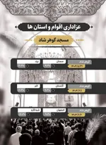 ۳ ویژه برنامه در پنج شب پایانی ماه صفر در حرم مطهر رضوی برگزار می‌شود