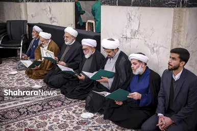 گزارش تصویری | مراسم ترحیم مرحوم آیت‌الله محمدهادی عبدخدایی در حرم مطهر رضوی