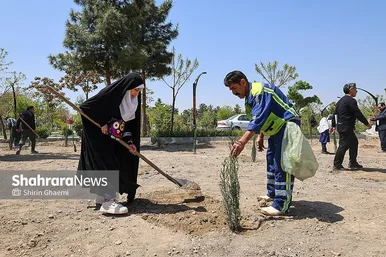 گزارش تصویری | «گلستان میناب» در بوستان جهان شهر