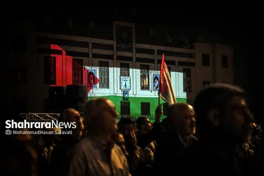 راهپیمایی مردم مشهد در حمایت از مردم فلسطین و محکومیت جنایات اسرائیل