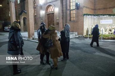 مراسم آغاز سال ۲۰۲۲ میلادی در تهران